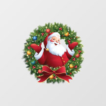 Tomte fönsterdekal