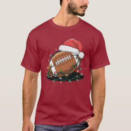 Tomte Fotboll Humor Jul Fotboll Kvinnor Män T Shirt