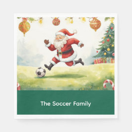 Tomte Fotboll Julfest Pappersservett