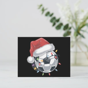Tomte Fotboll Sport Jul Fotbollsspelare Vykort