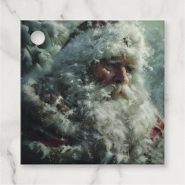 Tomte Gåvor Etiketter