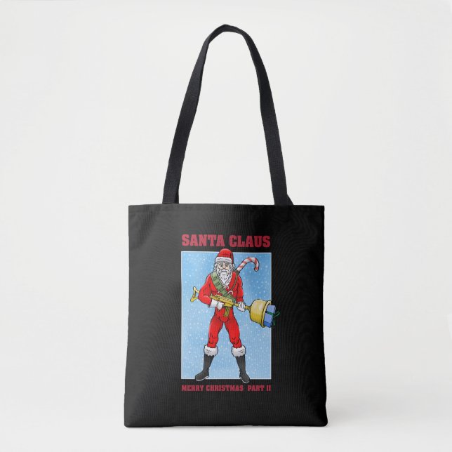 Tomte God Jul Del 2 Tygkasse (Framsida)