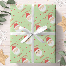 Tomte God Jul Personligt Namn Presentpapper
