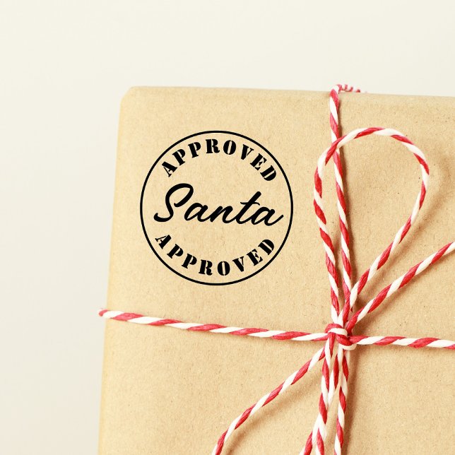 Tomte Godkänd Present Stämpel (Skapare uppladdad)