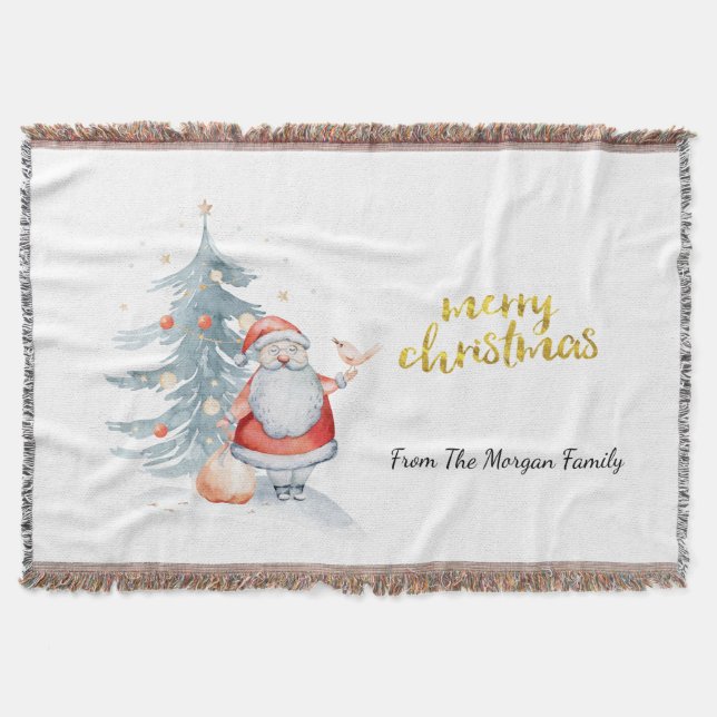 Tomte Gran Jul Filt (Framsidan)