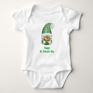 Tomte Grön Söt St. Patrick's Day T Shirt
