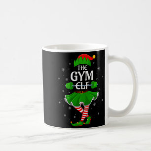 Tomte Gym Christmas Familje Workout Tjejer Kvinnor Kaffemugg