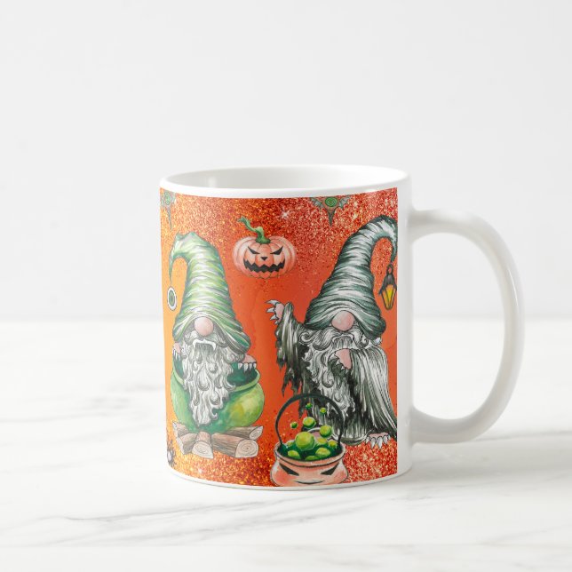 Tomte Halloween-mugg Kaffemugg (Höger)