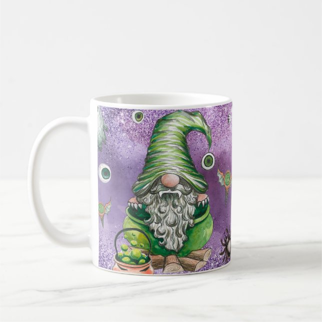 Tomte Halloween-mugg Kaffemugg (Vänster)