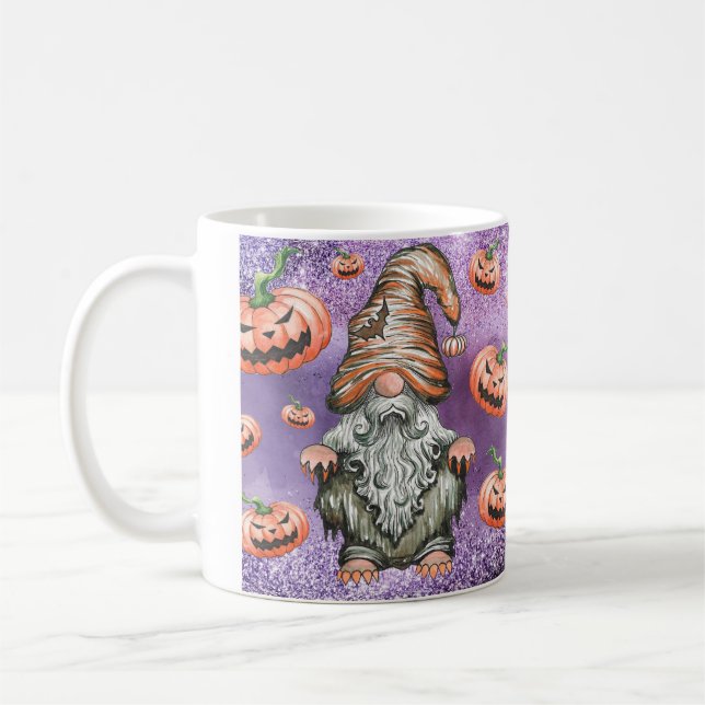 Tomte Halloween-mugg Kaffemugg (Vänster)