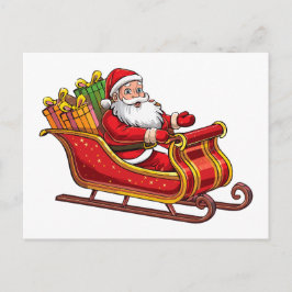 Tomte Helg Vykort