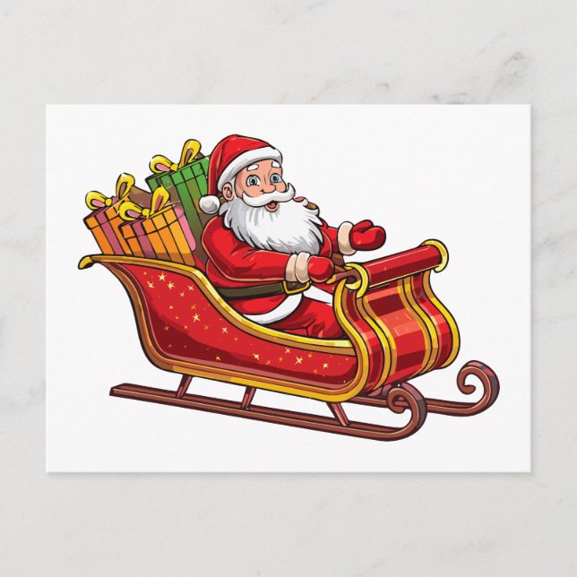 Tomte Helg Vykort (Framsida)