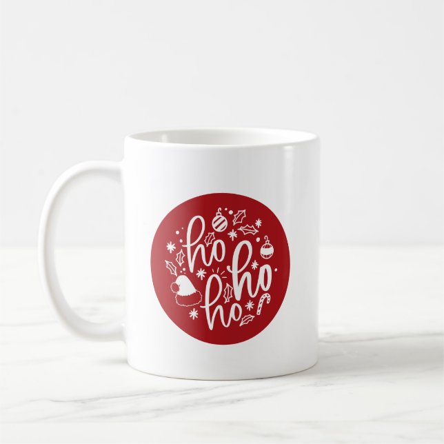 Tomte Ho Ho Ho Kaffemugg (Vänster)