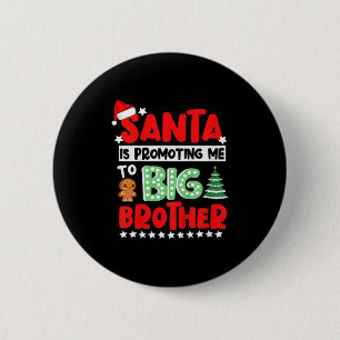 Tomte Höjer Mig Till Storebror Jul Knapp