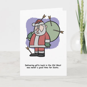 Tomte i det gamla västern kort