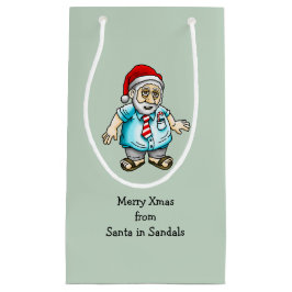 Tomte i sandaler