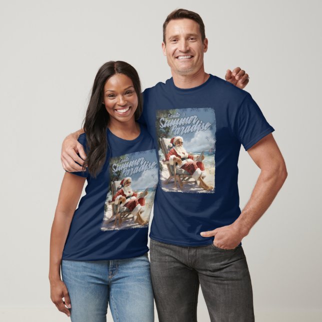 Tomte i sommaparadis t shirt (Unisex)