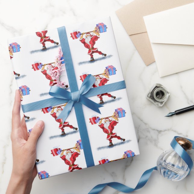 Tomte Inpackningspapper Presentpapper (Gifting)