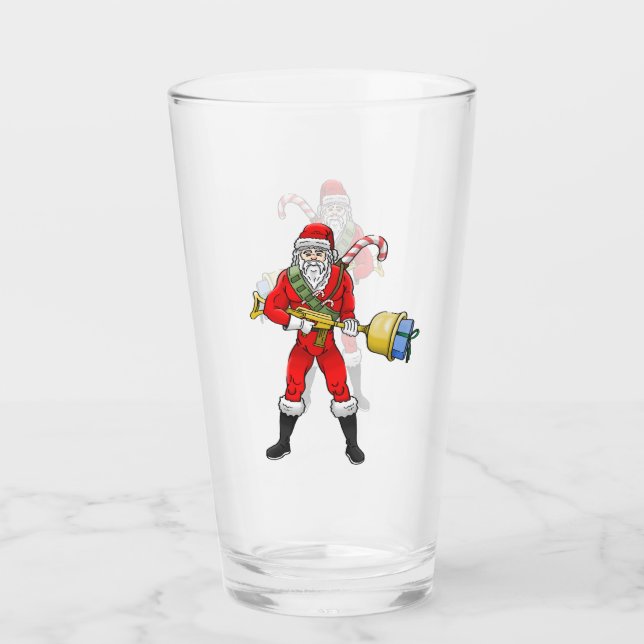 Tomte Jul från del 2 Glaskopp (Framsida)
