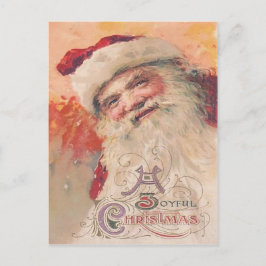 Tomte Jul Helg Vykort