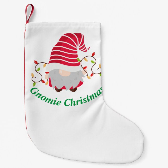 Tomte Jul Julstrumpa (Framsidan)