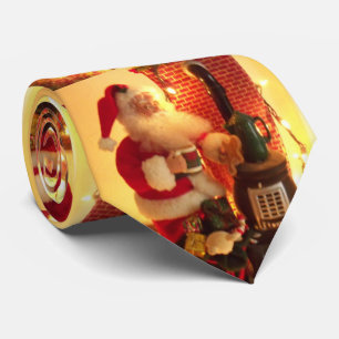 Tomte jul mäns slips