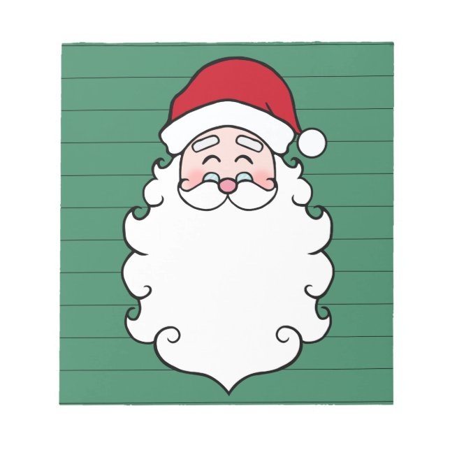Tomte jul notepad present anteckningsblock (Framsida)
