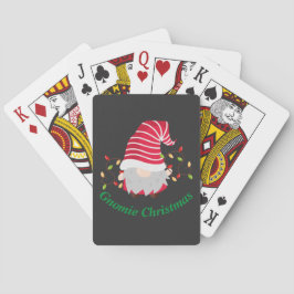 Tomte jul spelkort