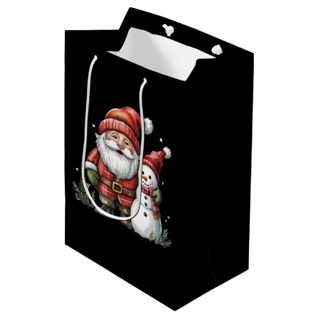Tomte jul vintersäsongen Tomtar Älskare Högtid (Framsidan Vinklad)