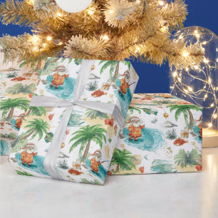 Tomte julfiske på sommaren presentpapper