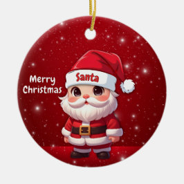 Tomte 🎅🎄 julgransprydnad keramik