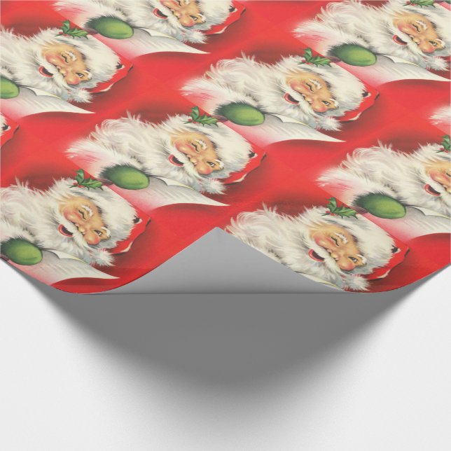 Tomte/julklappspapper Presentpapper (Hörn)