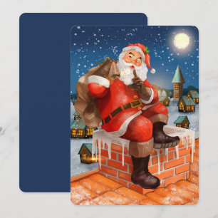 Tomte julkort