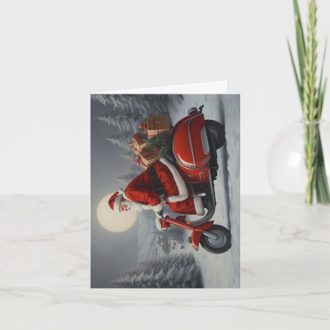 Tomte julkort 2 kort (Framsida)