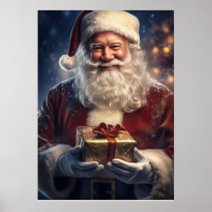 Tomte julkort poster