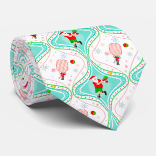 Tomte julpickleball Ogee-mönster Slips