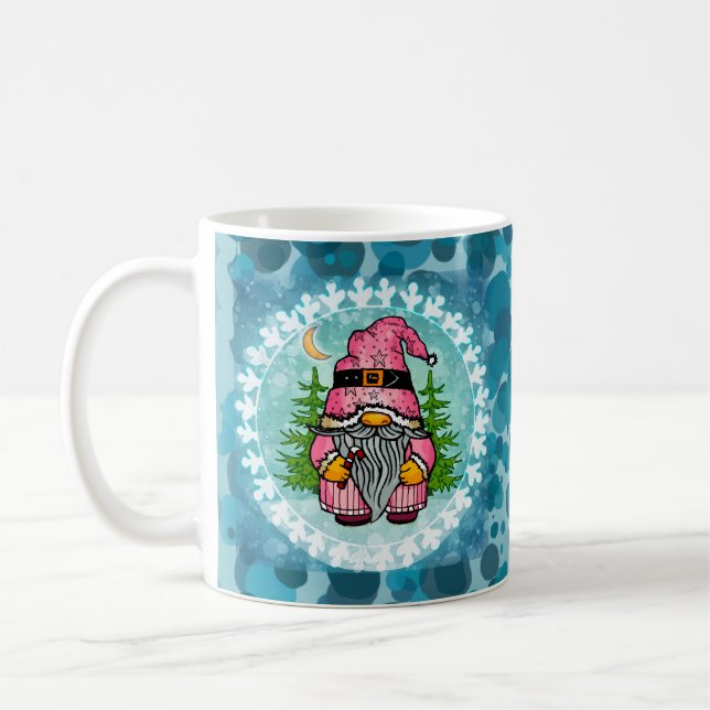 Tomte jultomte  kaffemugg (Vänster)