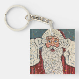 Tomte jultomten Förvånad