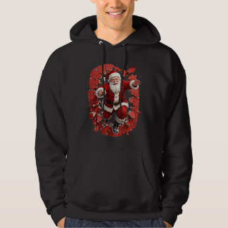 Tomte julvägg brytare hoodie