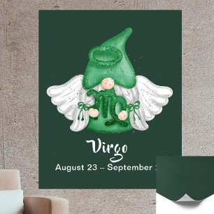 Tomte Jungfrun Astrologiskt Tecken Ängel 40" x 50" Poster