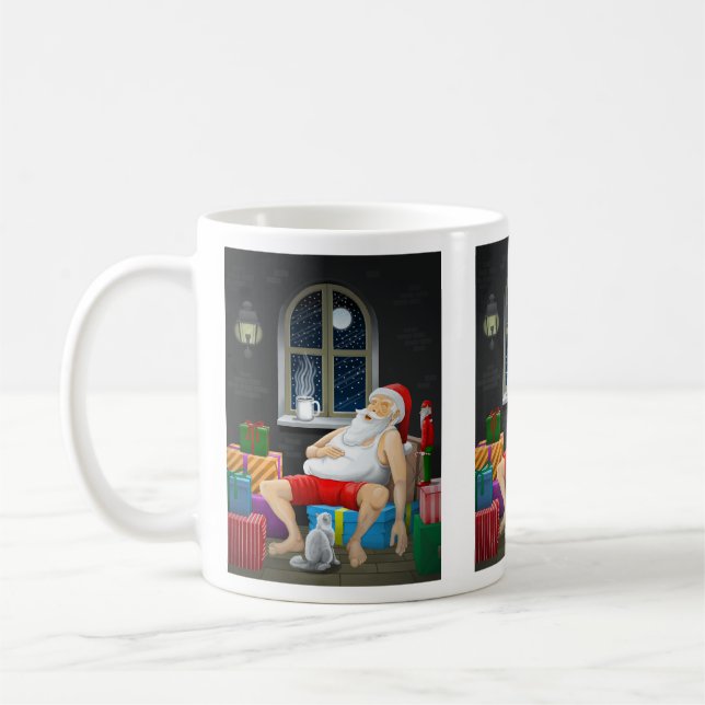 Tomte Kaffetid Kaffemugg (Vänster)
