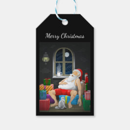 Tomte Kaffetid Presentetikett