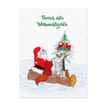 Tomte Kanin Räv Ekorre, Deutsch