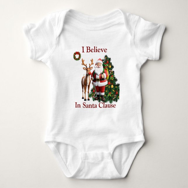 Tomte Klaus baby top T Shirt (Framsida)