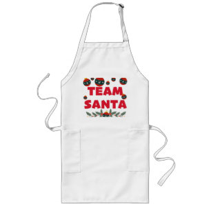 Tomte laget långt förkläde