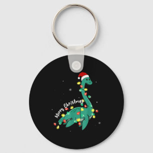 Tomte Loch Ness Monster Jul Nessie Pojkar Flicka Nyckelring