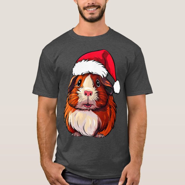 Tomte marsvin T-Shirt (Framsida)