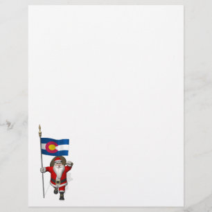 Tomte med Colorados flagga
