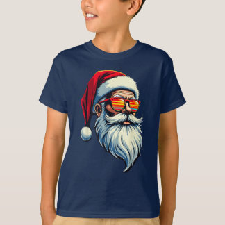 Tomte med solglasögon jul kostym Xmas T Shirt