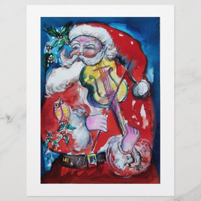 TOMTE MED VIOLIN REKLAMBLAD (Framsidan)